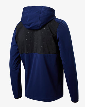 Men's Travel Hooded Jacket - Blue