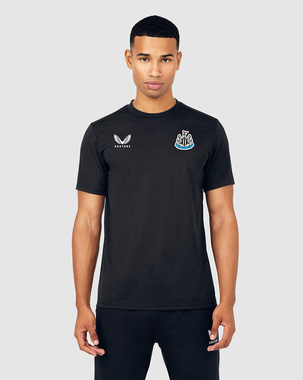 Mens black Newcastle United training t-shirt