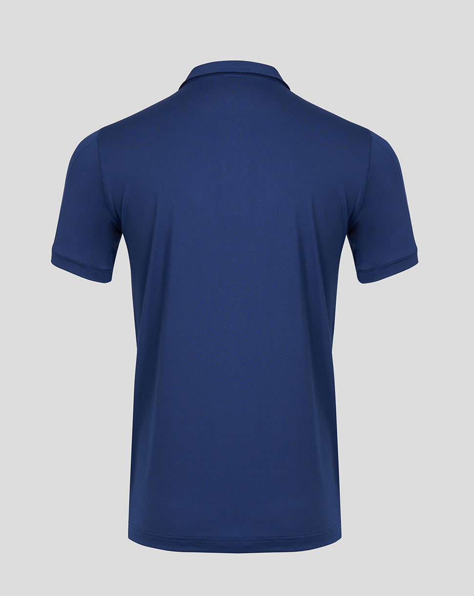 Men&#39;s Players Travel Short Sleeve Polo - Blue Depths/Norse Blue