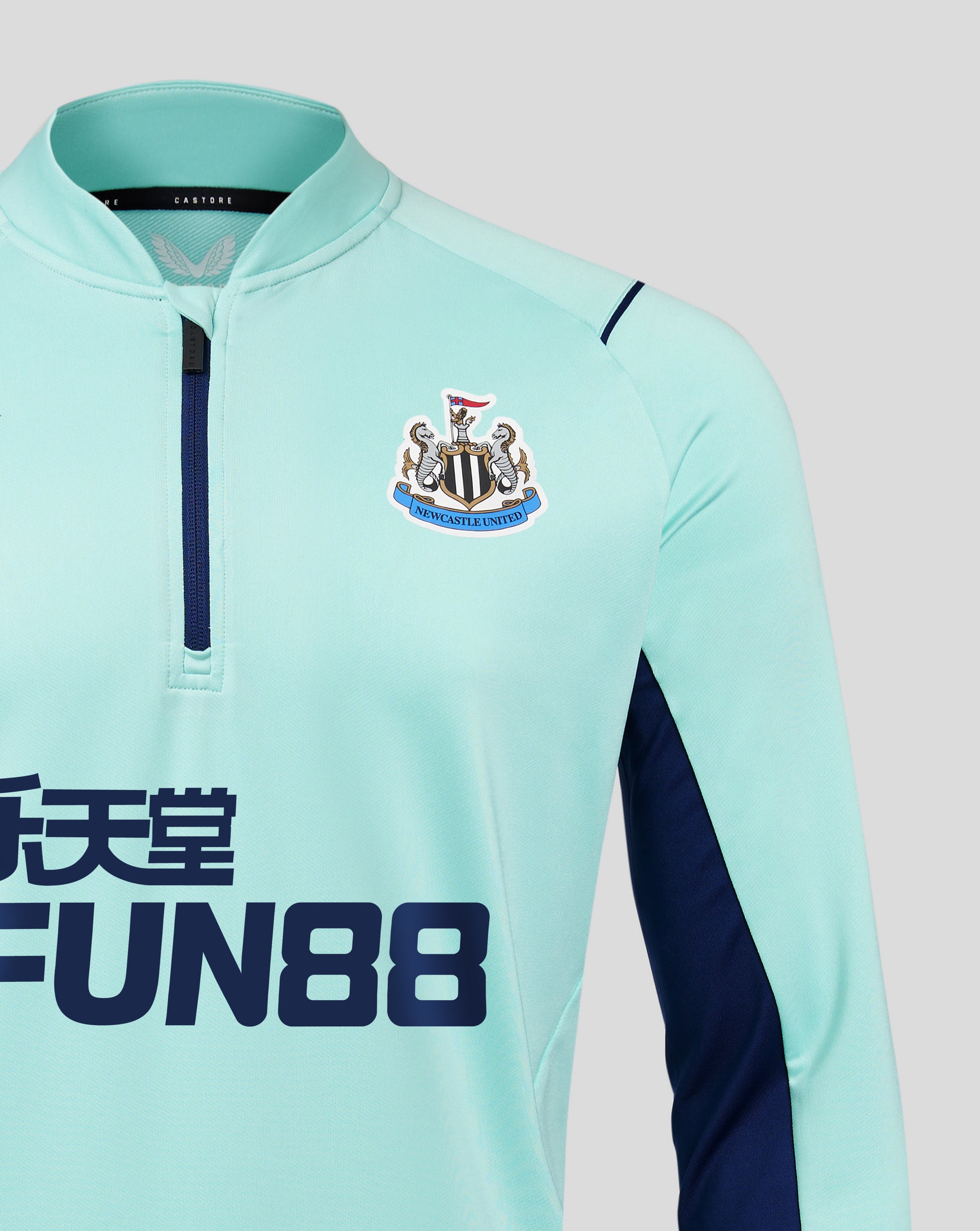 Newcastle United limited edition 1/4 zip shirt