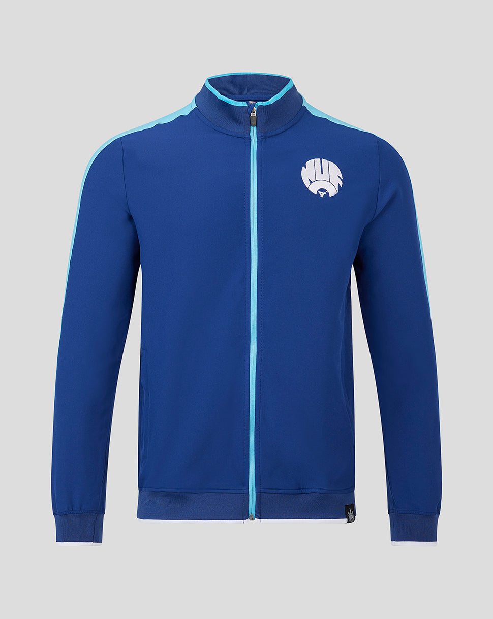 Blue NUFC heritage track jacket