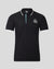 Black Newcastle heritage polo shirt