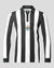 Newcastle United anniversary striped long sleeve polo shirt