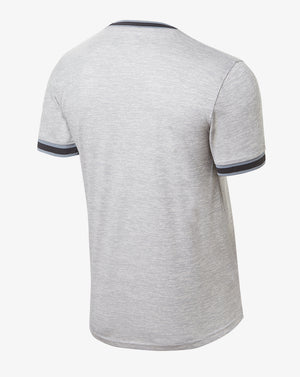 Junior Lifestyle Short Sleeve T-Shirt - Grey/Black