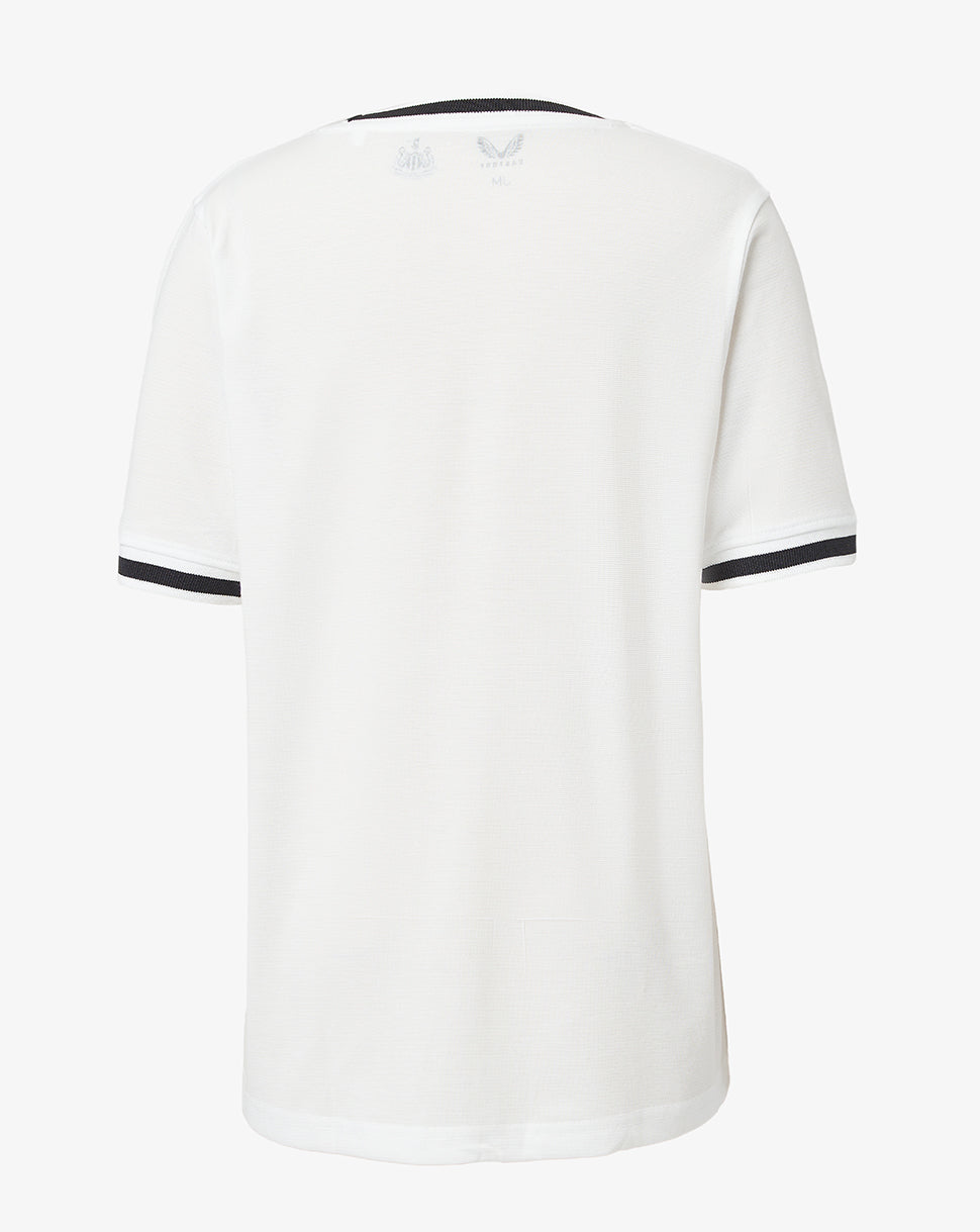 Junior Lifestyle Short Sleeve T-Shirt - White/Black