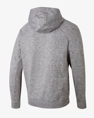 Junior Tech Fleece Zip Through Hooded Jacket - Grey